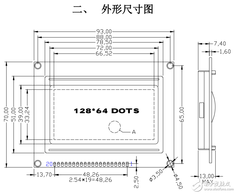 12864中文和圖形點(diǎn)陣液晶顯示模塊的介紹及使用說(shuō)明