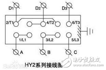 380v倒順開關(guān)接線圖分析