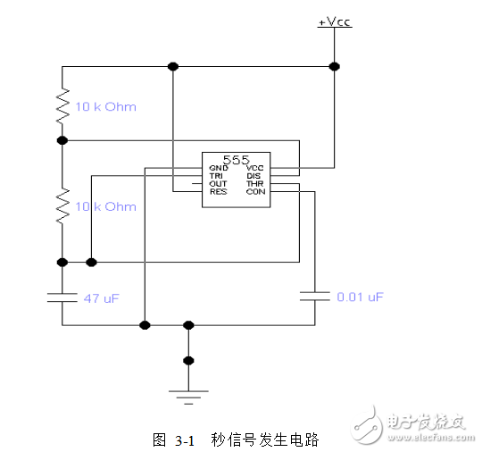 怎么利用555定時(shí)器產(chǎn)生1hz脈沖的方波發(fā)生器