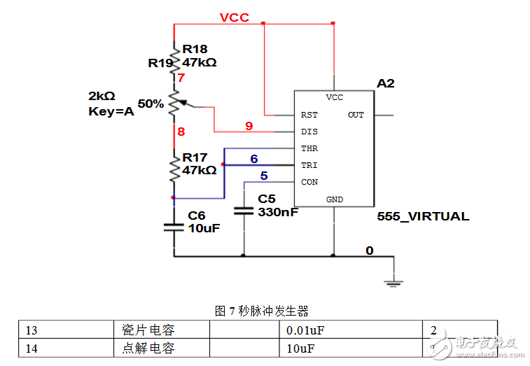 怎么利用555定時(shí)器產(chǎn)生1hz脈沖的方波發(fā)生器