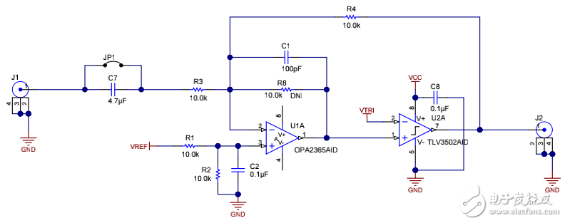 模擬PWM發(fā)生器及5V 500kHz PWM輸出原理圖