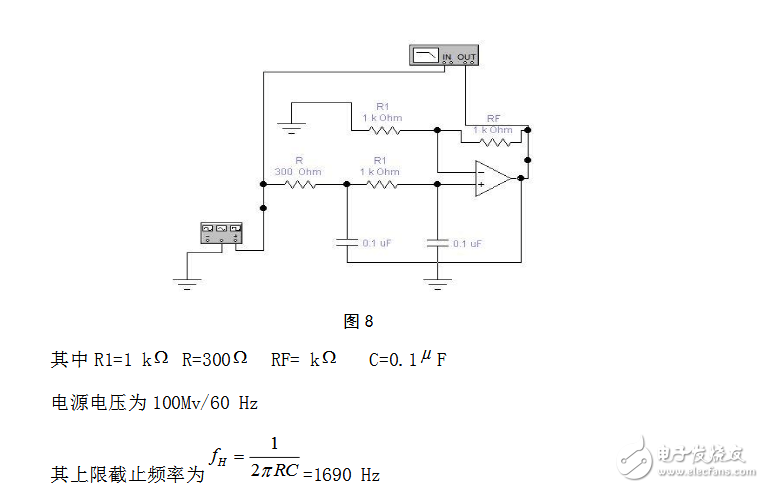 RC有源濾波器的設(shè)計(jì)