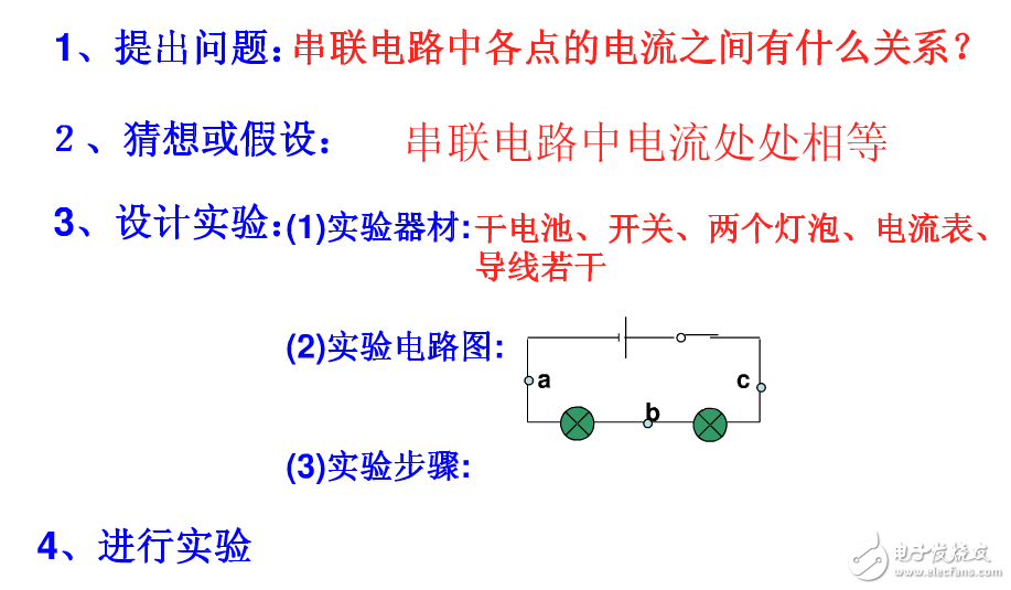 探究串并聯(lián)電路電流特點 