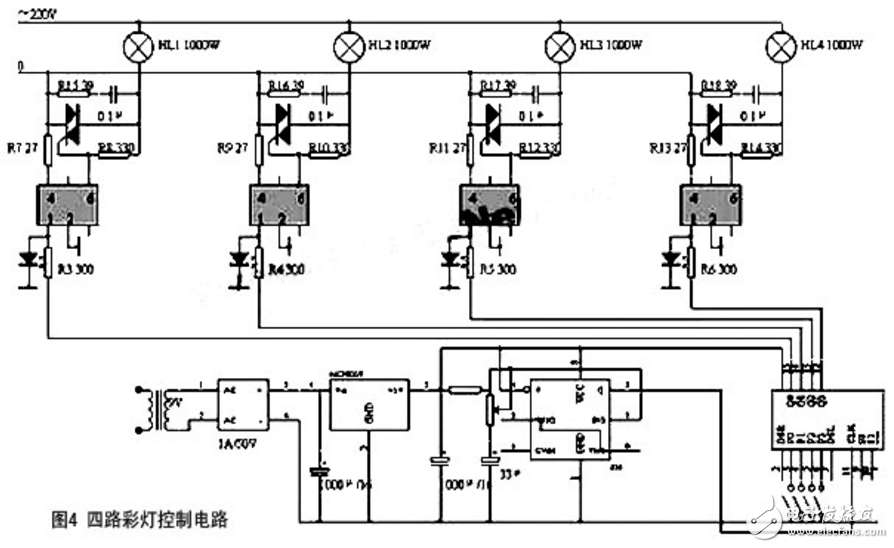 moc3061應(yīng)用電路