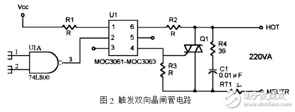 moc3061應(yīng)用電路