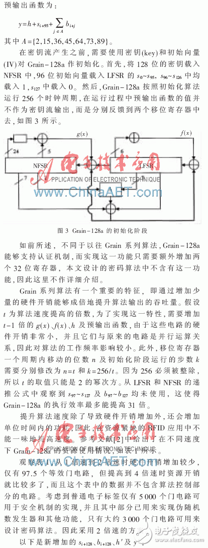 基于Grain-128a算法與相互認證技術(shù)的安全RFID系統(tǒng)設(shè)計