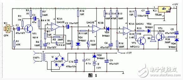 LM358內部包括有兩個獨立的、高增益、內部頻率補償?shù)碾p運算放大器，適合于電源電壓范圍很寬的單電源使用，也適用于雙電源工作模式，在推薦的工作條件下，電源電流與電源電壓無關。它的使用范圍包括傳感放大器、直流增益模塊和其他所有可用單電源供電的使用運算放大器的場合。