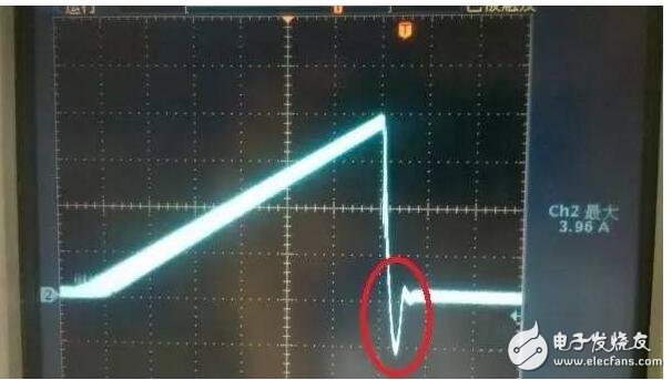 mosfet管開關(guān)電流波形問題分析