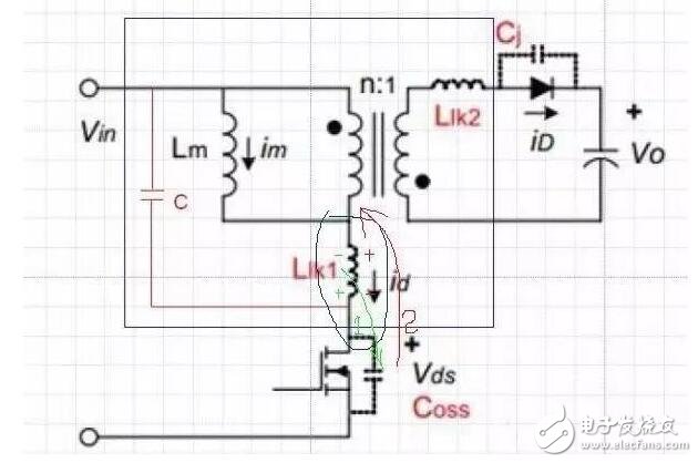 mosfet管開關(guān)電流波形問題分析