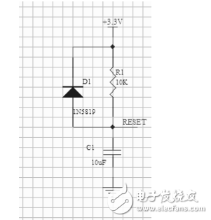 RC復(fù)位電路復(fù)位時(shí)間的計(jì)算