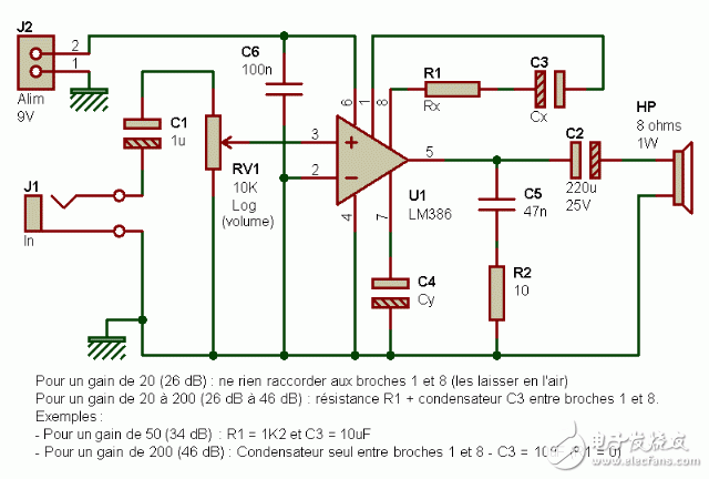 基于LM386的紅外耳機(jī)電路設(shè)計(jì)