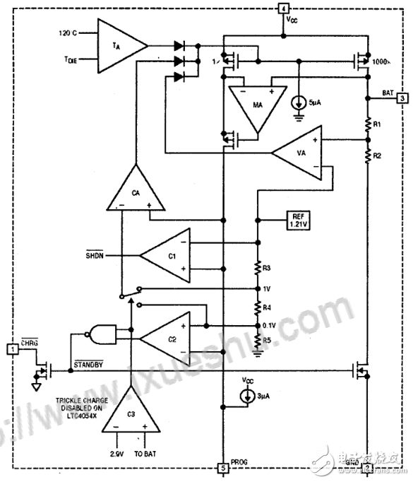 ltc4054充電保護(hù)電路詳解