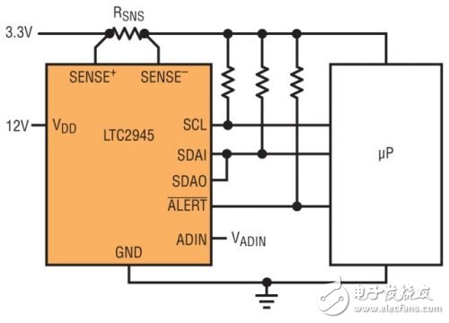  軌至軌電源監(jiān)視高達 80V 或甚至更高的電壓