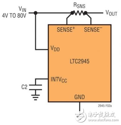  軌至軌電源監(jiān)視高達(dá) 80V 或甚至更高的電壓