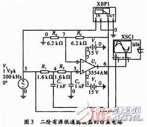 壓控電壓源型濾波電路設(shè)計