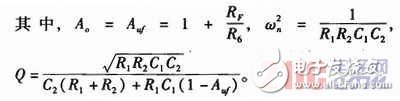 壓控電壓源型濾波電路設(shè)計