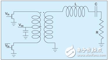 圖1：D類放大器的電壓配置