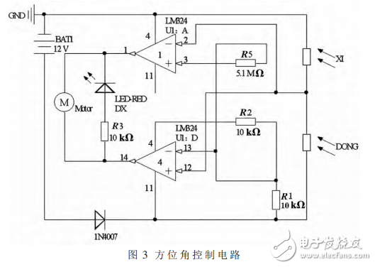 基于比較器lm324的光電探測器控制電路的設(shè)計與實現(xiàn)