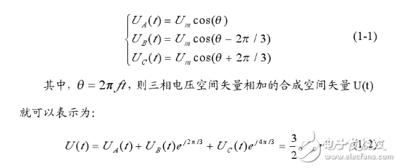 空間電壓矢量svpwm控制原理解析