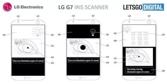 全面屏設(shè)計LG G7曝光 前置攝像頭兼容虹膜識別