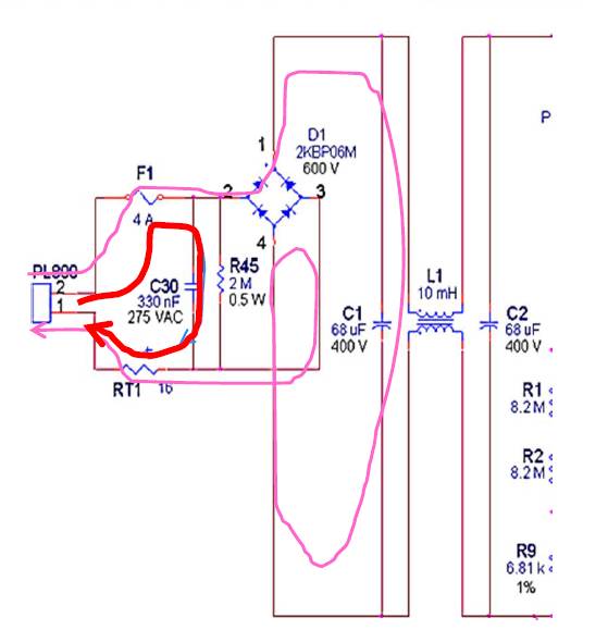 關(guān)于開(kāi)關(guān)電源之雷擊浪涌的圖文詳解