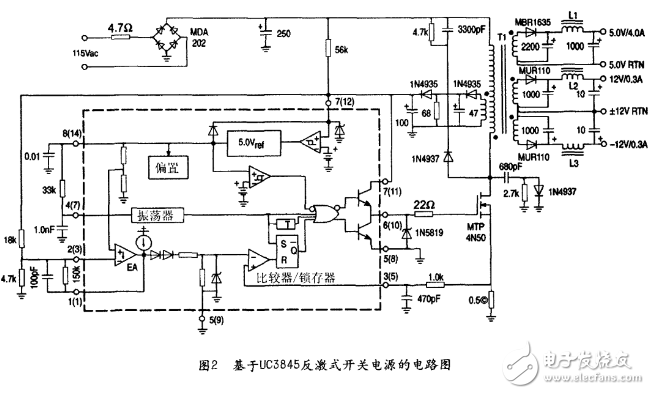 uc3845應(yīng)用電路