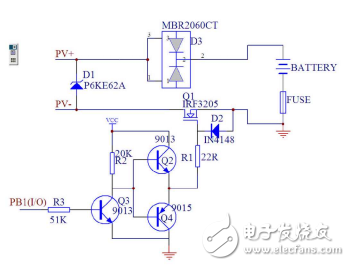 基于IRF3205的太陽能路燈控制器的設(shè)計