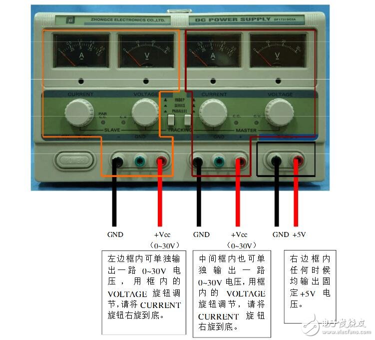 直流穩(wěn)壓電源怎么用_直流穩(wěn)壓電源使用圖解