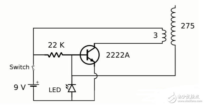 9v簡(jiǎn)易特斯拉線圈點(diǎn)亮節(jié)能燈的制作教程