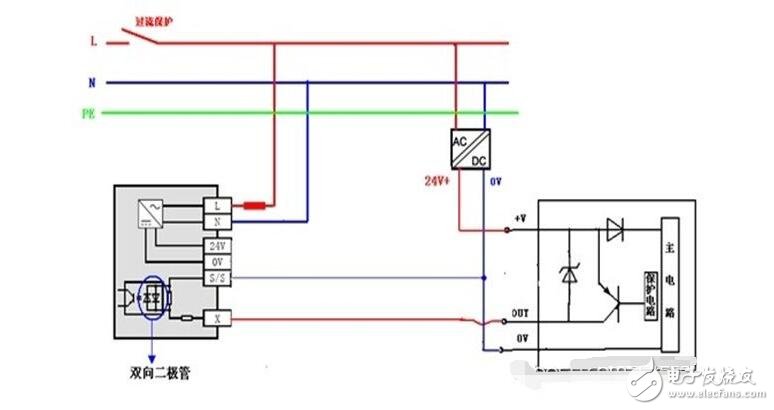 光電開關接線實物圖_光電開關接線方法