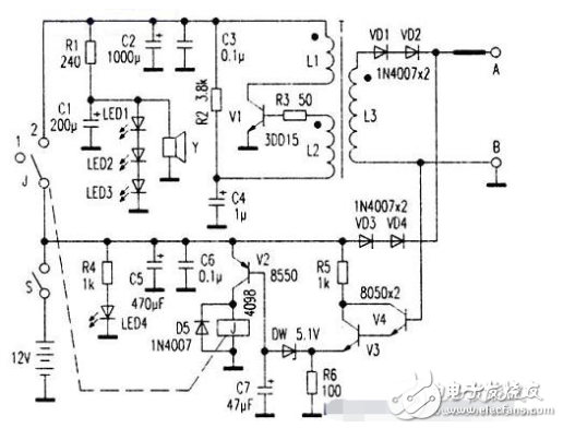 電子捕鼠器電路原理設(shè)計集