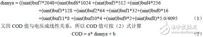 針對(duì)監(jiān)測(cè)工業(yè)污水處理數(shù)據(jù)模擬量所設(shè)計(jì)的串行A/D轉(zhuǎn)換