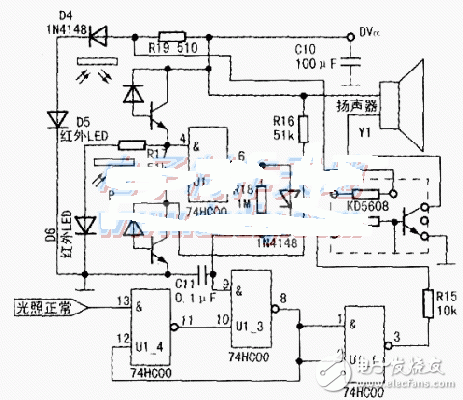 入侵報(bào)警控制電路設(shè)計(jì)講解