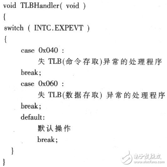 SH-3異常中斷處理方式 SH7709S的應(yīng)用