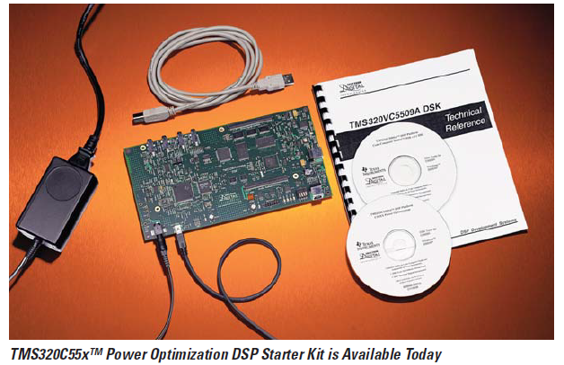 如何用TMS320C55x電源優(yōu)化DSP啟動工具包延長便攜式應用中的電池壽命