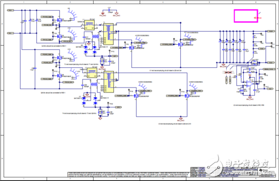 基于TMS320F28379數(shù)控500W轉(zhuǎn)換器參考設(shè)計TIDM－1001電路圖