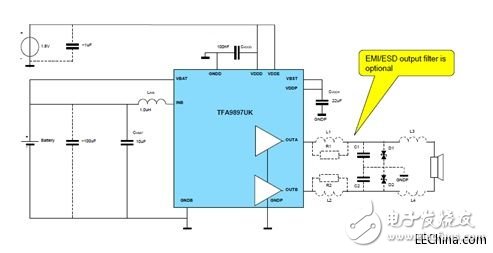 品佳推出NXP Smart Audio音頻芯片TFA9890/TFA9897系列