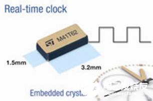 ST發(fā)布全球最小、內(nèi)置晶振的實時時鐘芯片