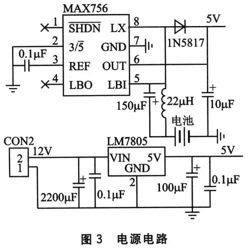 電源模塊的硬件原理圖